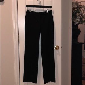 BCBG MAX AZRIA Black straight leg slacks SZ. 2